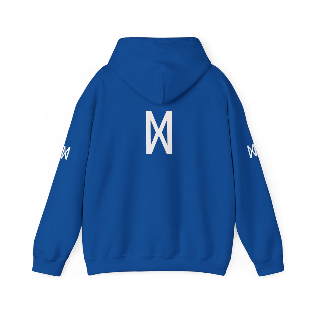 MaxElectra Logo Hoodie — Minimal Black Streetwear Pullover