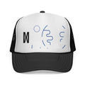 Trucker Cap — Minimalist Tech Symbols Mesh Hat