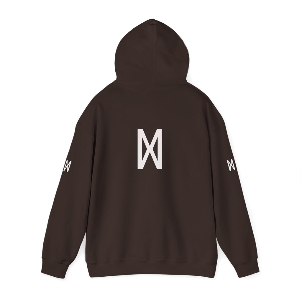 MaxElectra Logo Hoodie — Minimal Black Streetwear Pullover