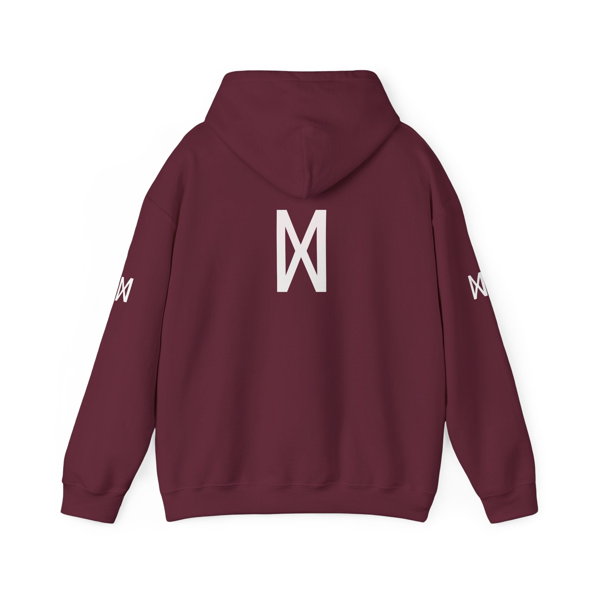 MaxElectra Logo Hoodie — Minimal Black Streetwear Pullover