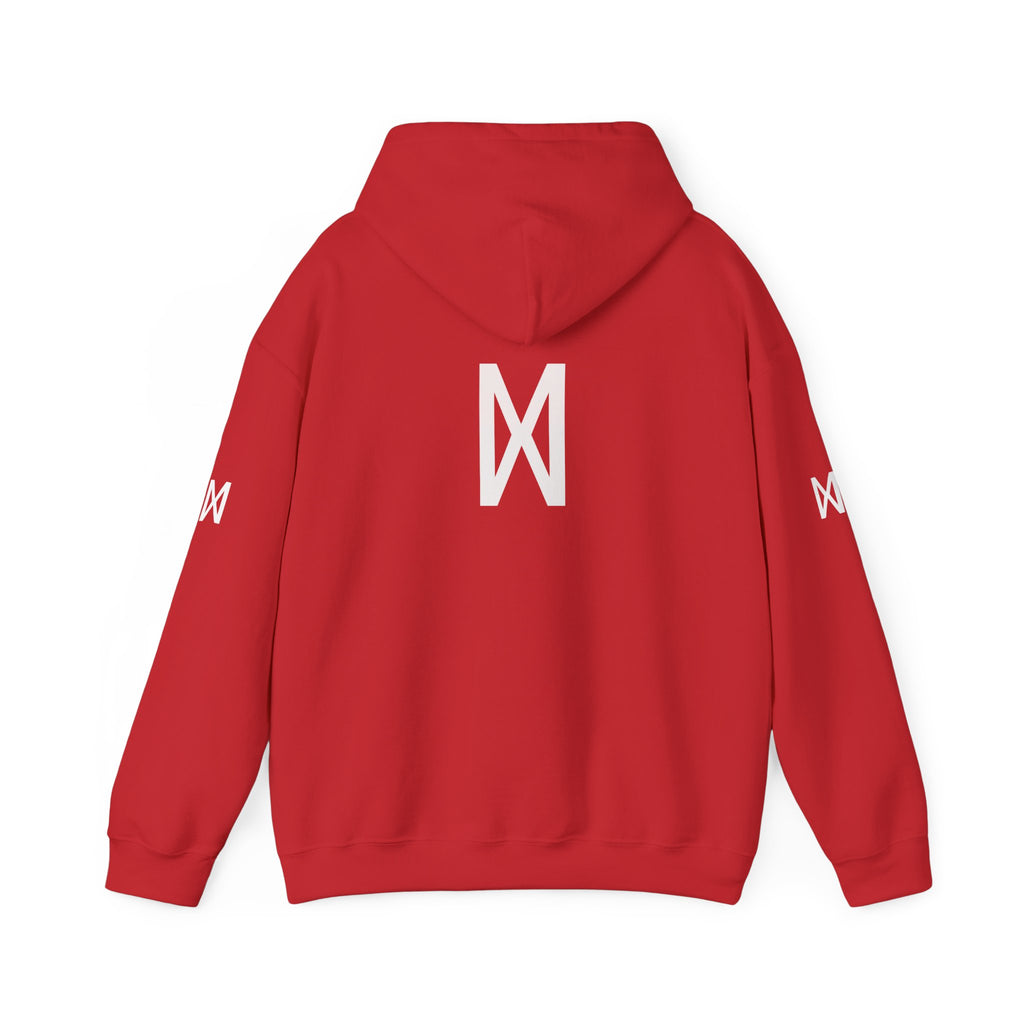 MaxElectra Logo Hoodie — Minimal Black Streetwear Pullover
