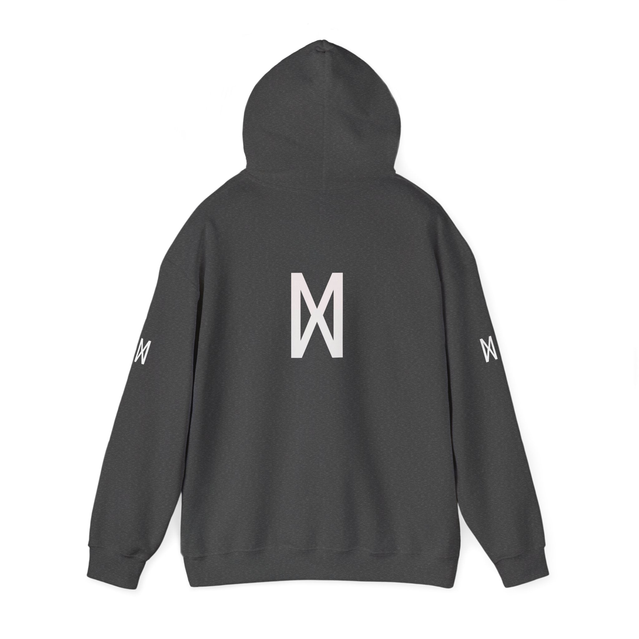 MaxElectra Logo Hoodie — Minimal Black Streetwear Pullover
