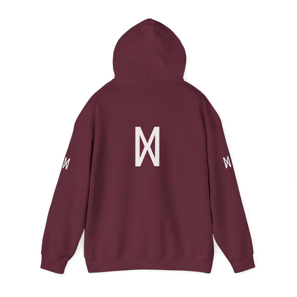 MaxElectra Logo Hoodie — Minimal Black Streetwear Pullover