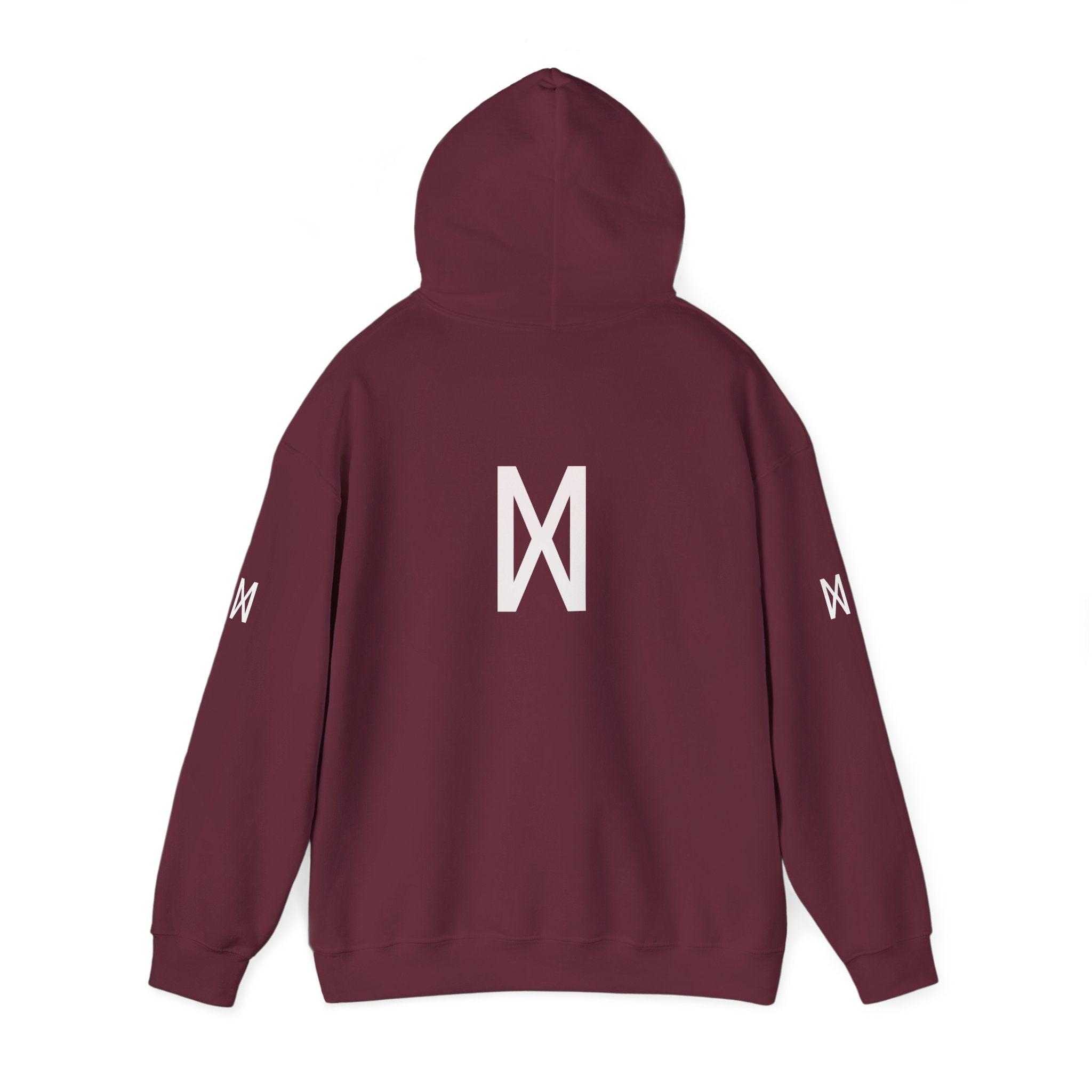 MaxElectra Logo Hoodie — Minimal Black Streetwear Pullover
