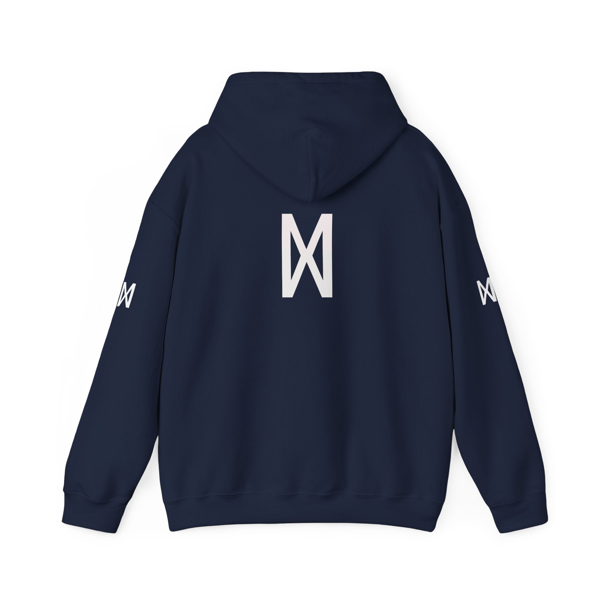 MaxElectra Logo Hoodie — Minimal Black Streetwear Pullover