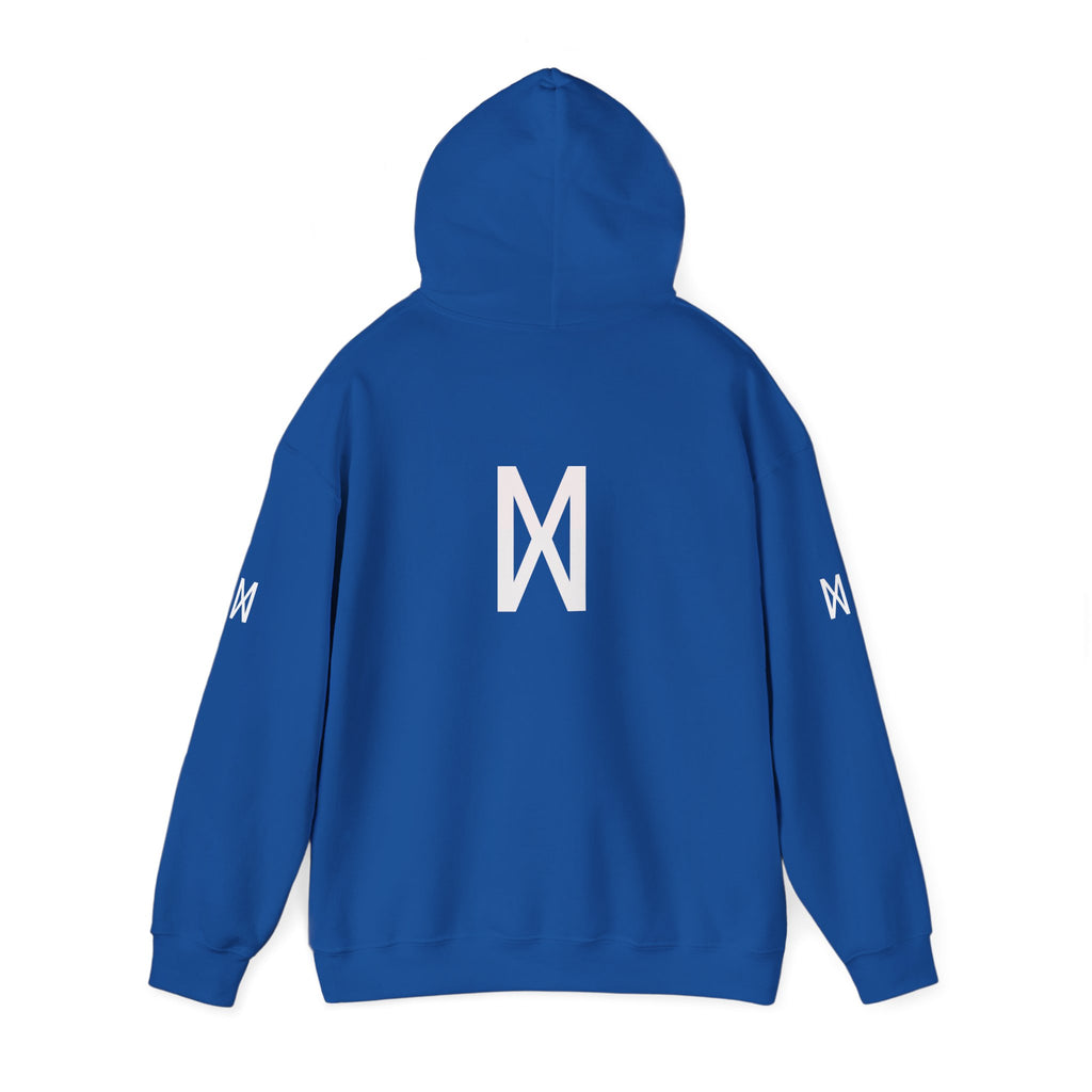 MaxElectra Logo Hoodie — Minimal Black Streetwear Pullover